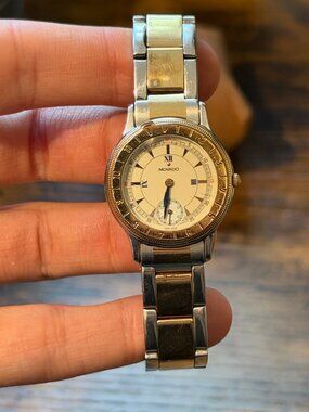 Movado 1881 Two-Tone Quartz White Dial 28.0mm